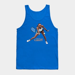 Coco Gauff 3D cartoon Tank Top